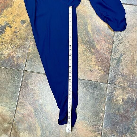 OODT Women’s Blue Wrap Jumpsuit Small - Picture 9 of 11
